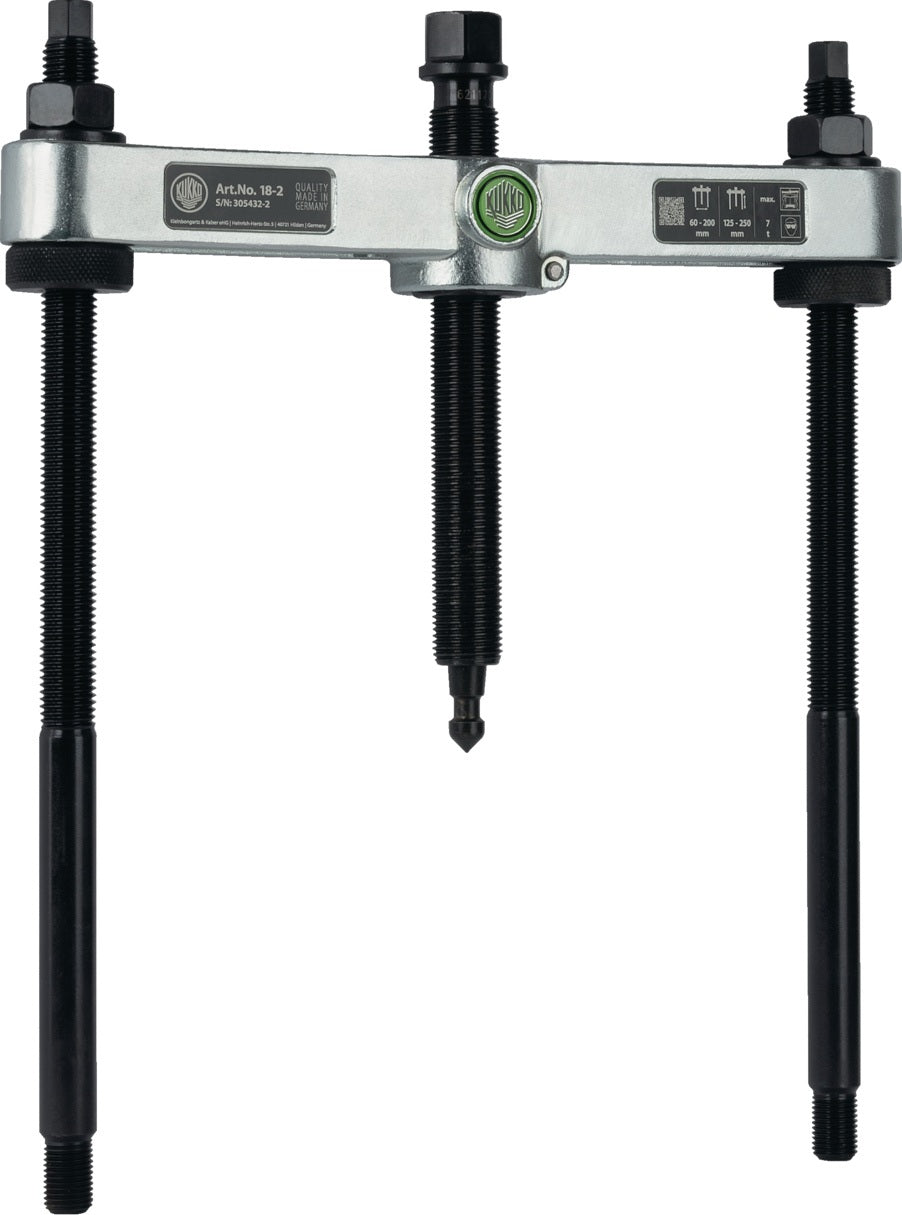 KUKKO Abziehvorrichtung 18-4 Nenngröße 4 mit Spannweite 120-380 mm
