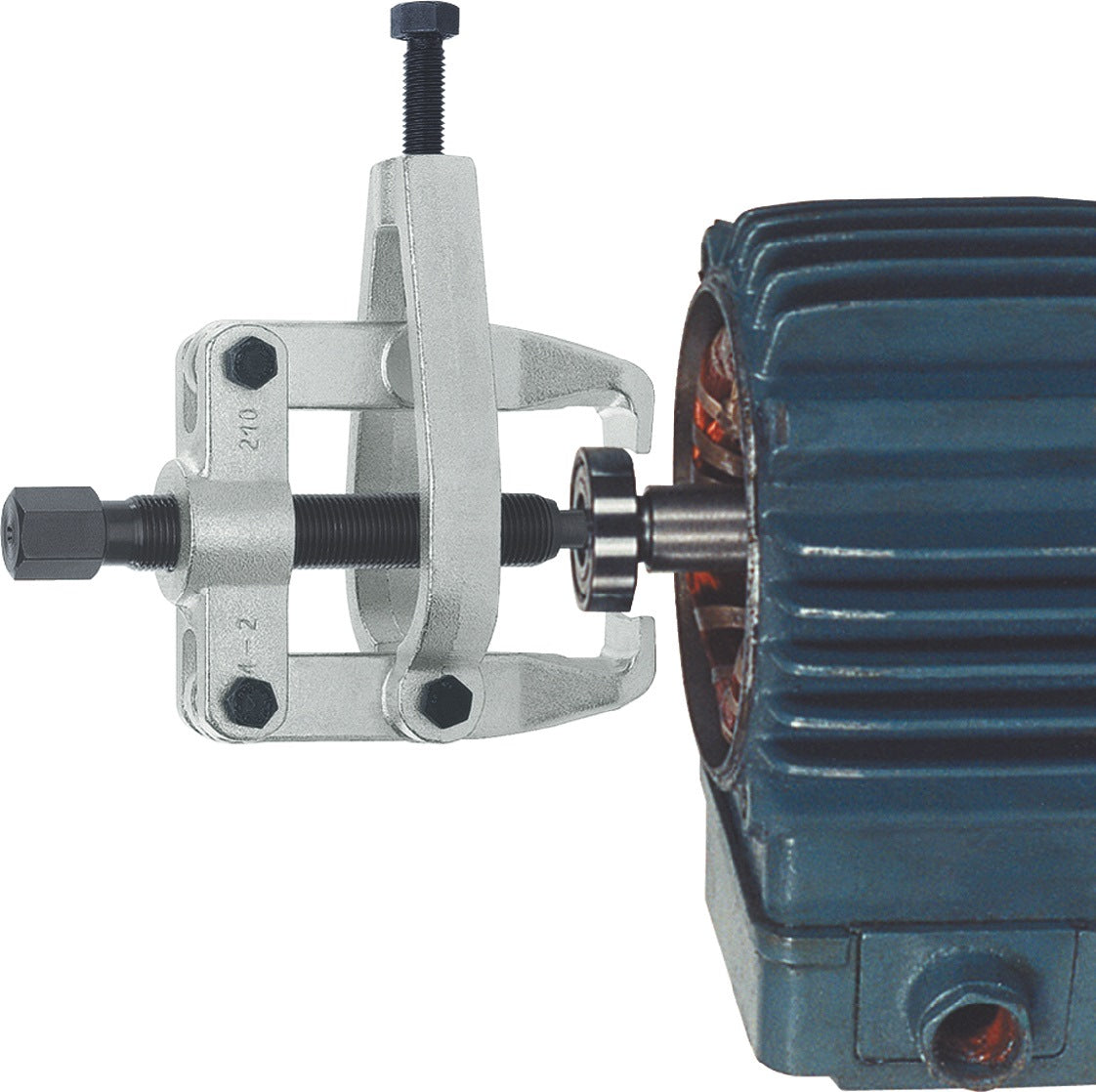 KUKKO Abziehwerkzeug 204-1 seitliche Spannzwinge 90 mm Spanntiefe 80 mm Spannweite
