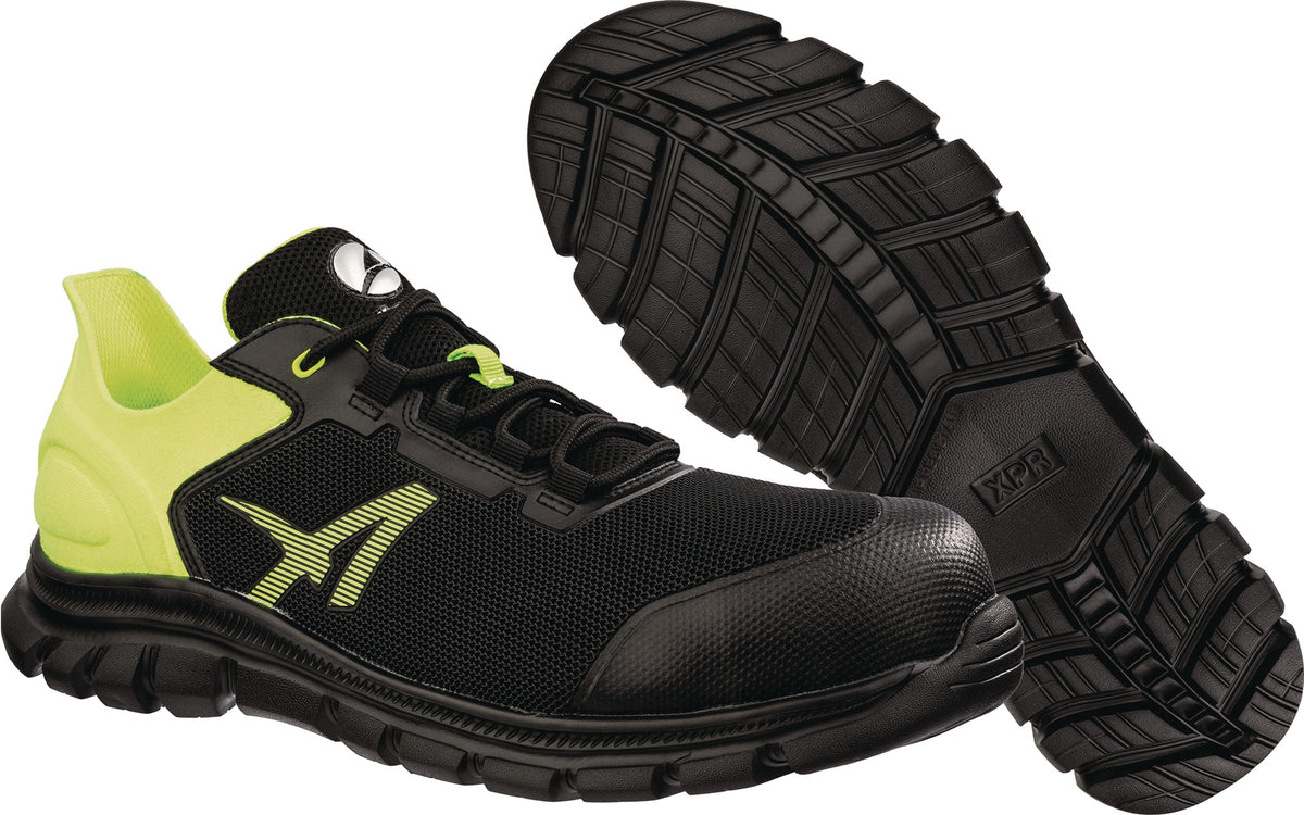 ALBATROS Sicherheitsschuh OCTANE YELLOW LOW S1PS SR – Leicht, Flexibel, Rutschfest