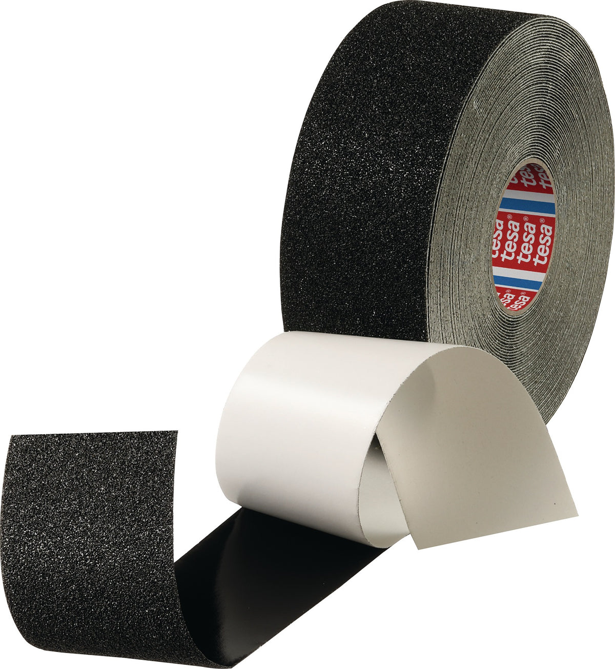tesa Anti-Rutsch-Klebeband 60950 schwarz 15 m x 100 mm – Trittsicherheit nach DIN 51130