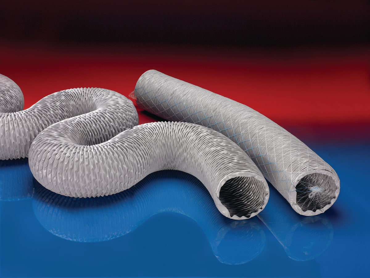 NORRES PROTAPE® PVC 371 Absaug- und Gebläseschlauch, ID 50-51 mm, AD 54 mm, 6 m Rolle