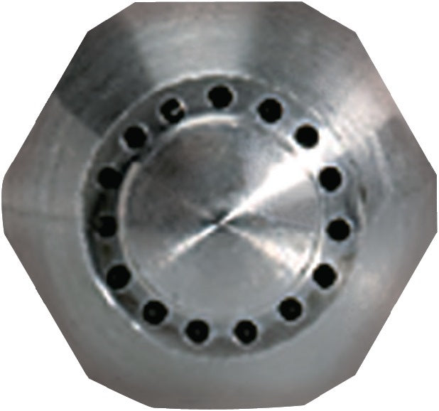 Runddüse AG Zink-Druckguss, Alu.L.41mm AD 17mm RIEGLER – Lärmreduzierend, 76 dB(A), M12 x 1,25