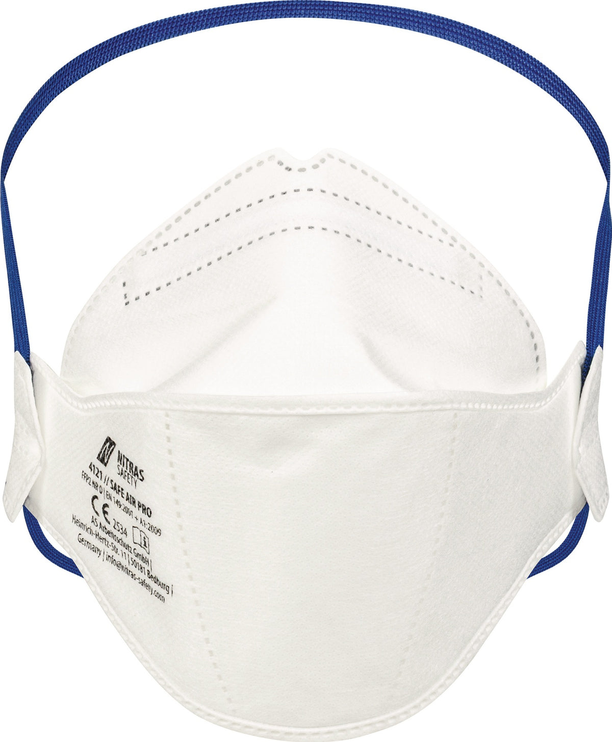 NITRAS SAFETY Atemschutzmaske FFP2 NR D mit Ventil – 15 Stück