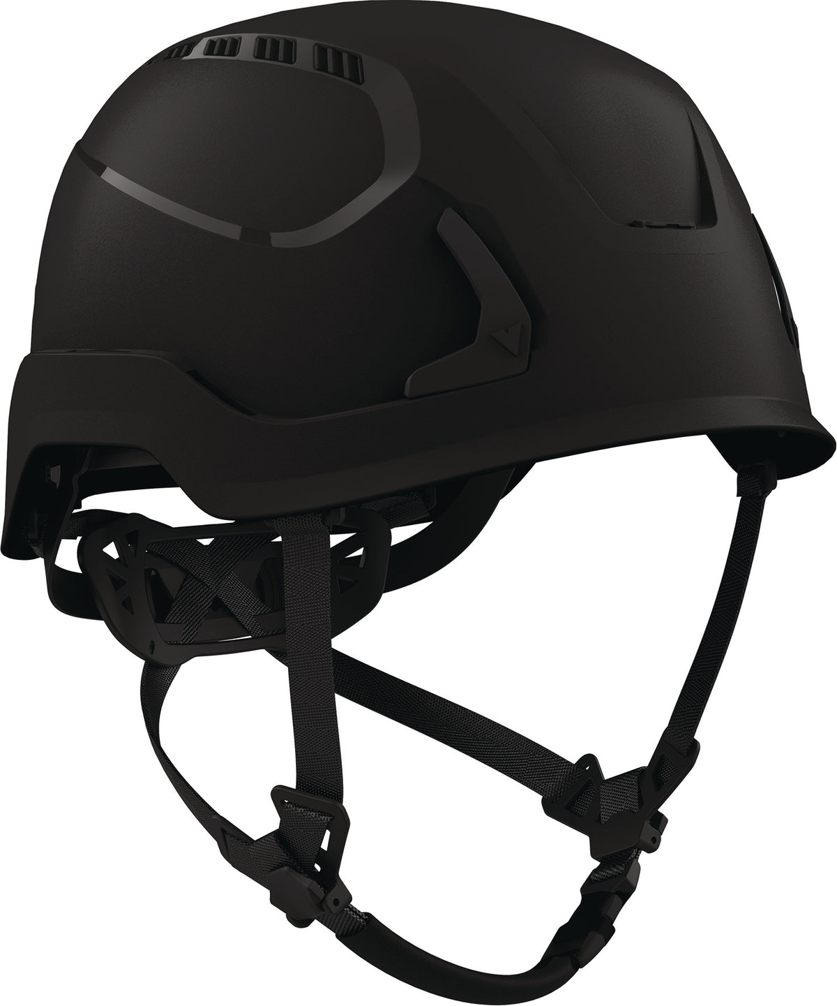 VOSS Kletterhelm empor schwarz – ABS-Helmschale, EN 397 Typ 2, Click & Change
