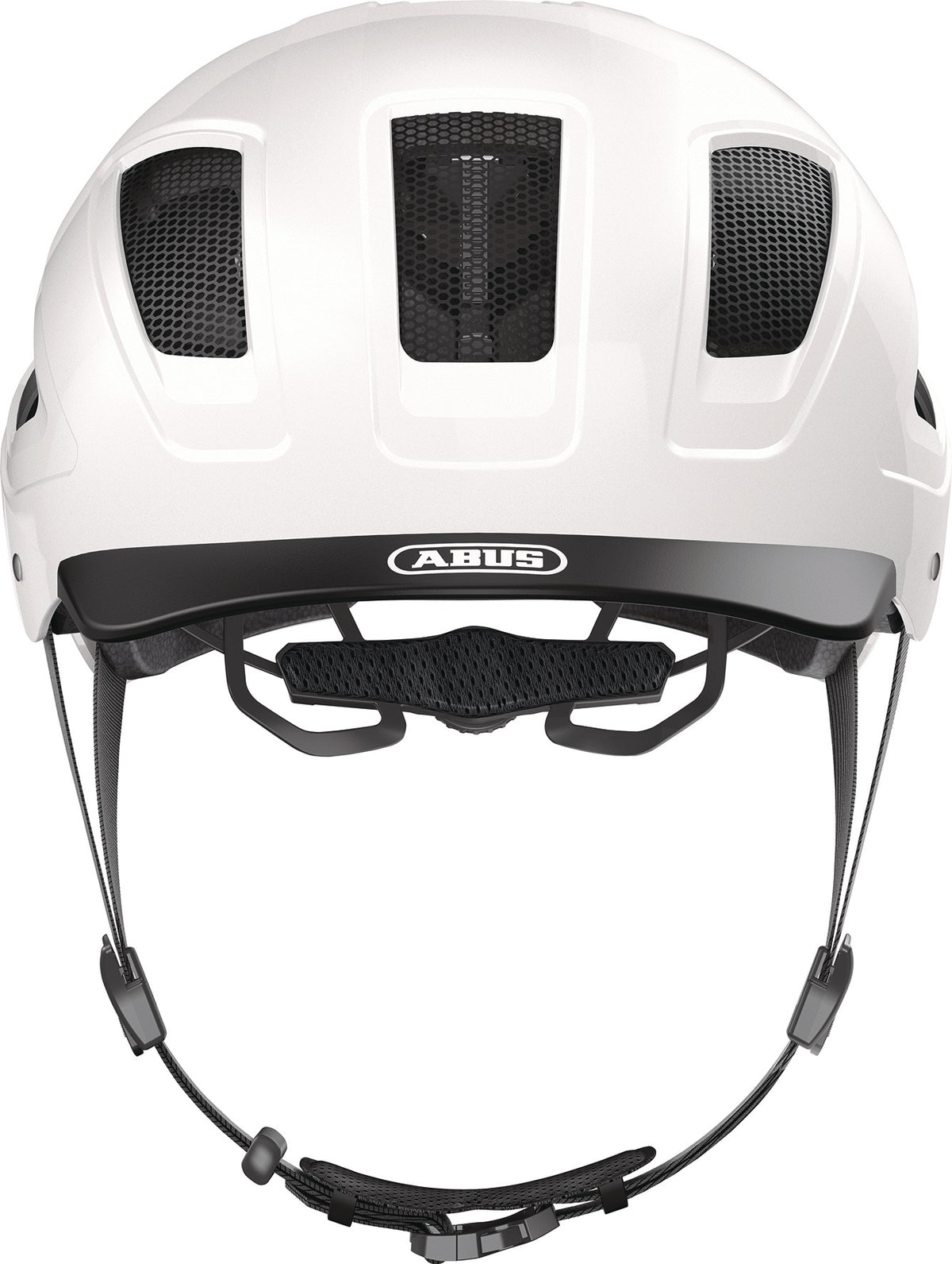 ABUS Radhelm Hyban 2.0 velvet black 52-58 cm – LED-Rücklicht, Fliegennetz, optimale Ventilation