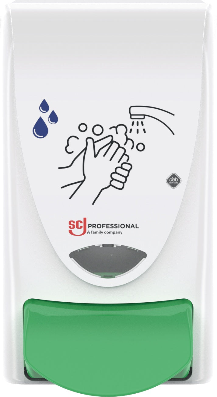 SC Johnson Professional Seifenspender für leichte Hautreiniger, 1-l-Kartuschen, weiß