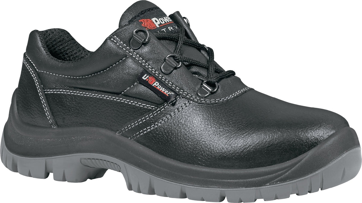 U.POWER Sicherheitsschuh Simple S3L FO SR – Rindleder, Stahlkappe & Stahlzwischensohle, Weite 11