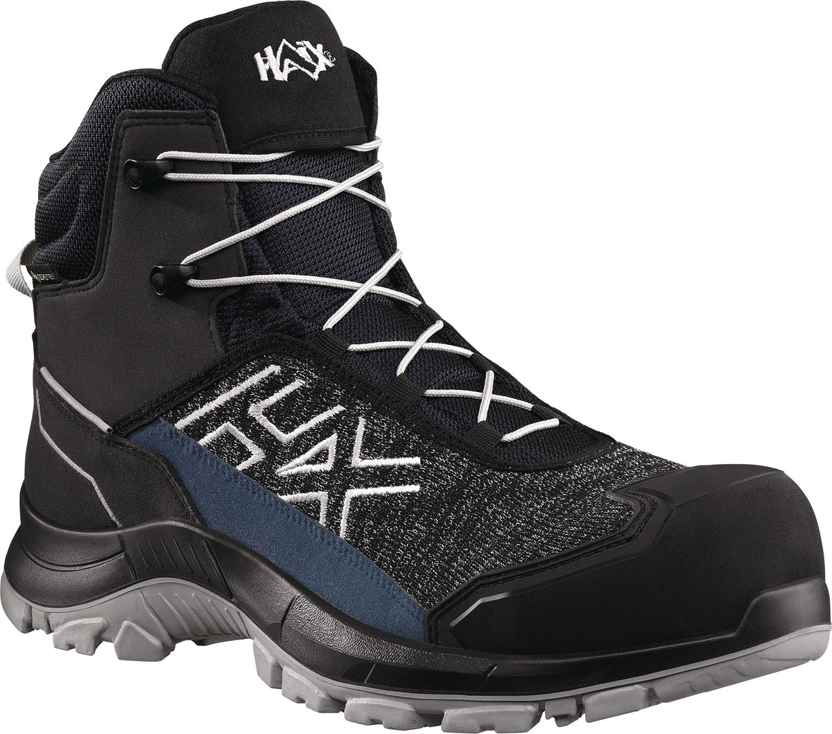 HAIX Sicherheitsstiefel BE Safety 410 blue S7S HRO HI CI FO SC SR – wasserdicht, metallfrei, GORE-TEX