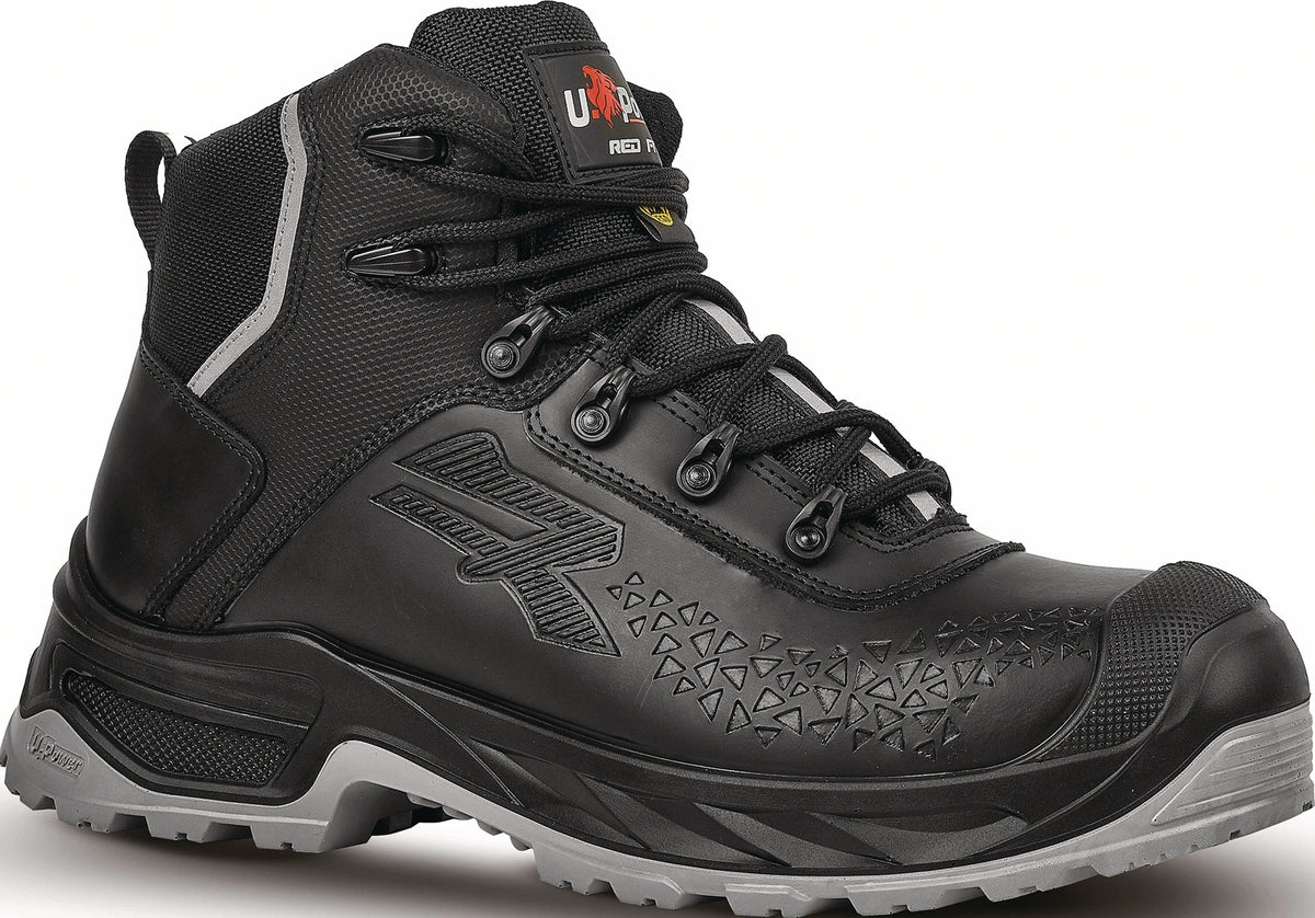 U.POWER Sicherheitsstiefel Stride S3S ESD – Schwarz, Gr. 35, Red Fit Serie