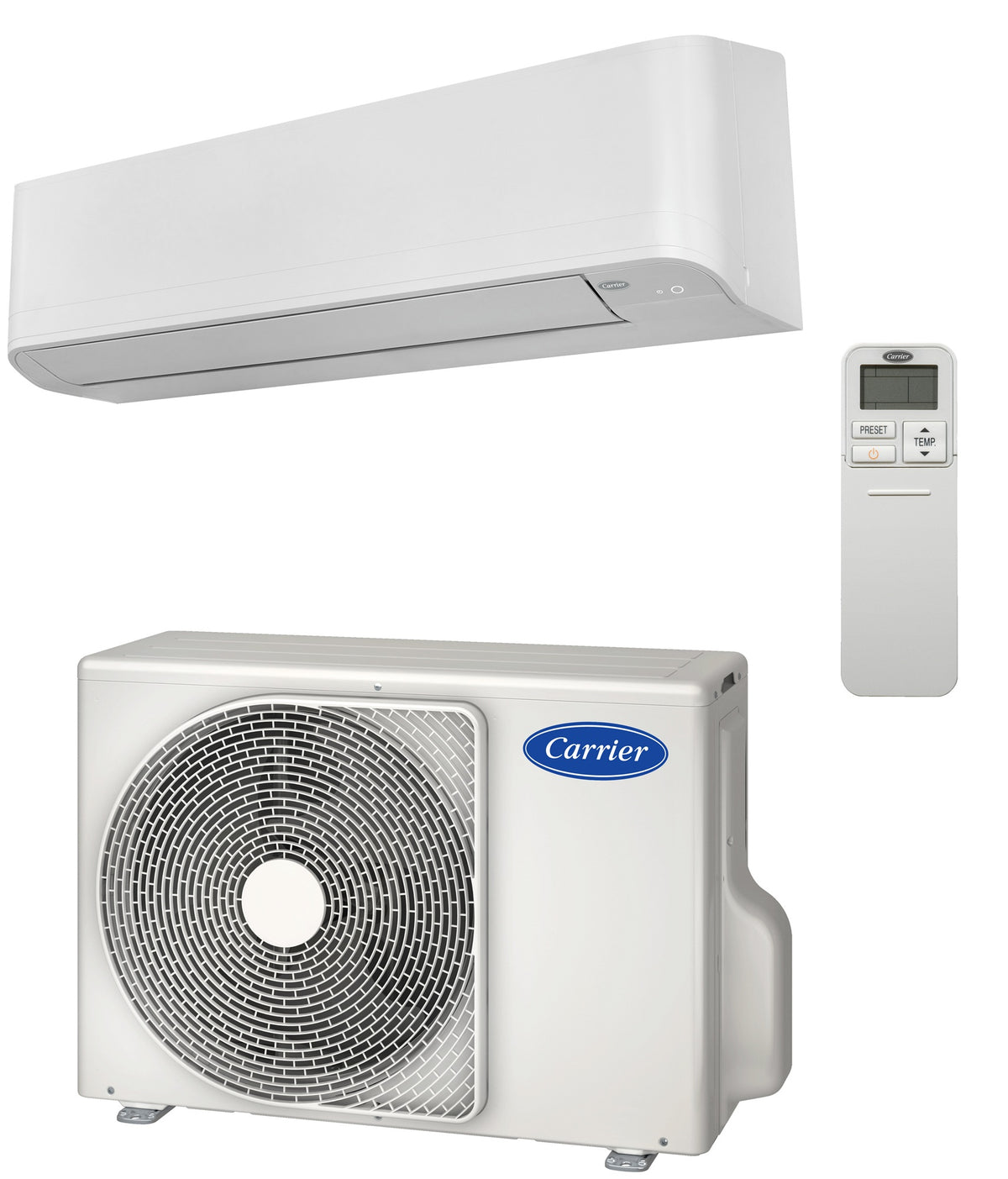 CARRIER Single-Split-Klimaanlage 40/38 WHS – 2,0 kW, A+++, R32, Luft/Luft-Wärmepumpe