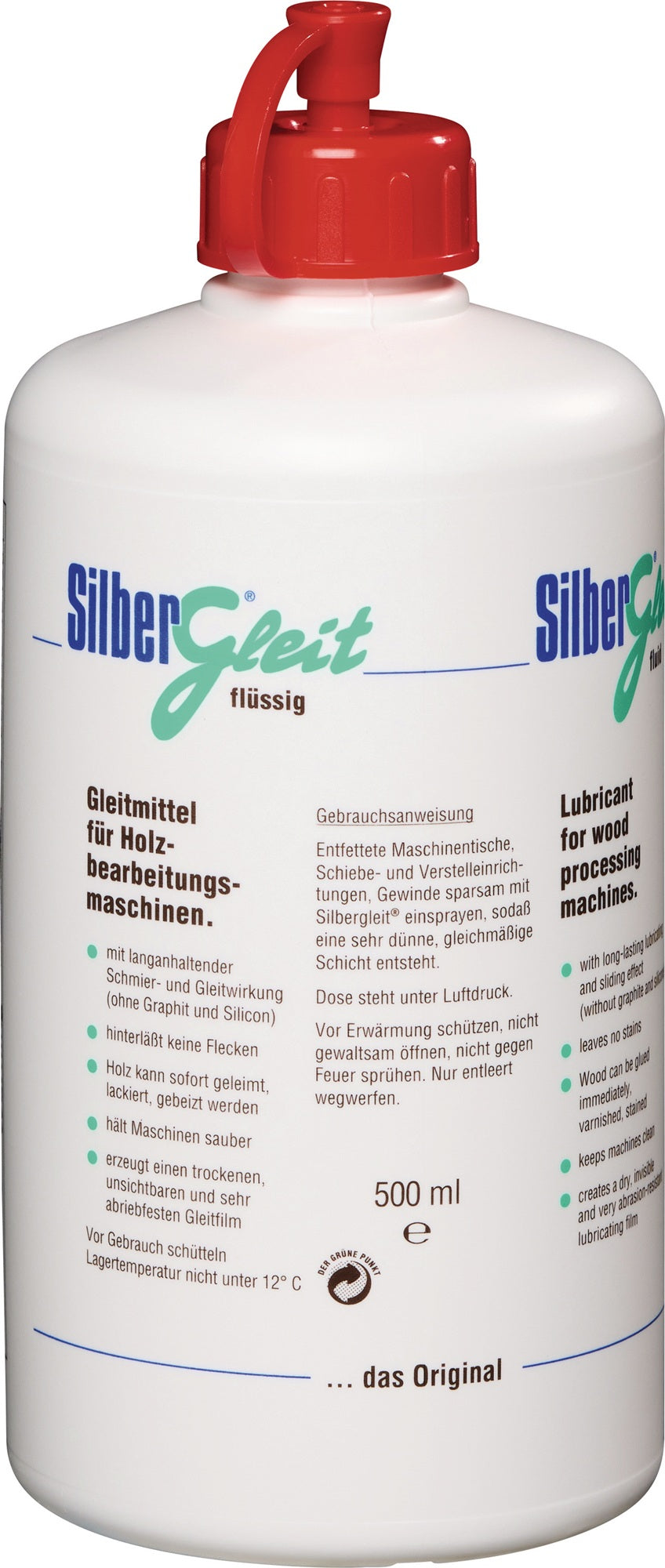 Trockengleitmittel Silbergleit 1000 ml Dose – pastöses Gleitmittel für Holzbearbeitung