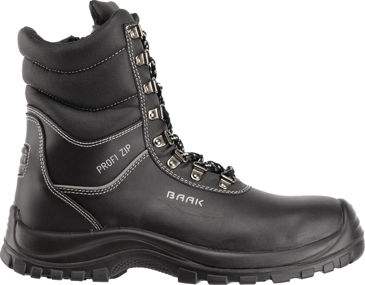 BAAK Sicherheitswinterstiefel Magnus-Profi S3 SRC CI – Rindleder, Größe 40, Weite 11