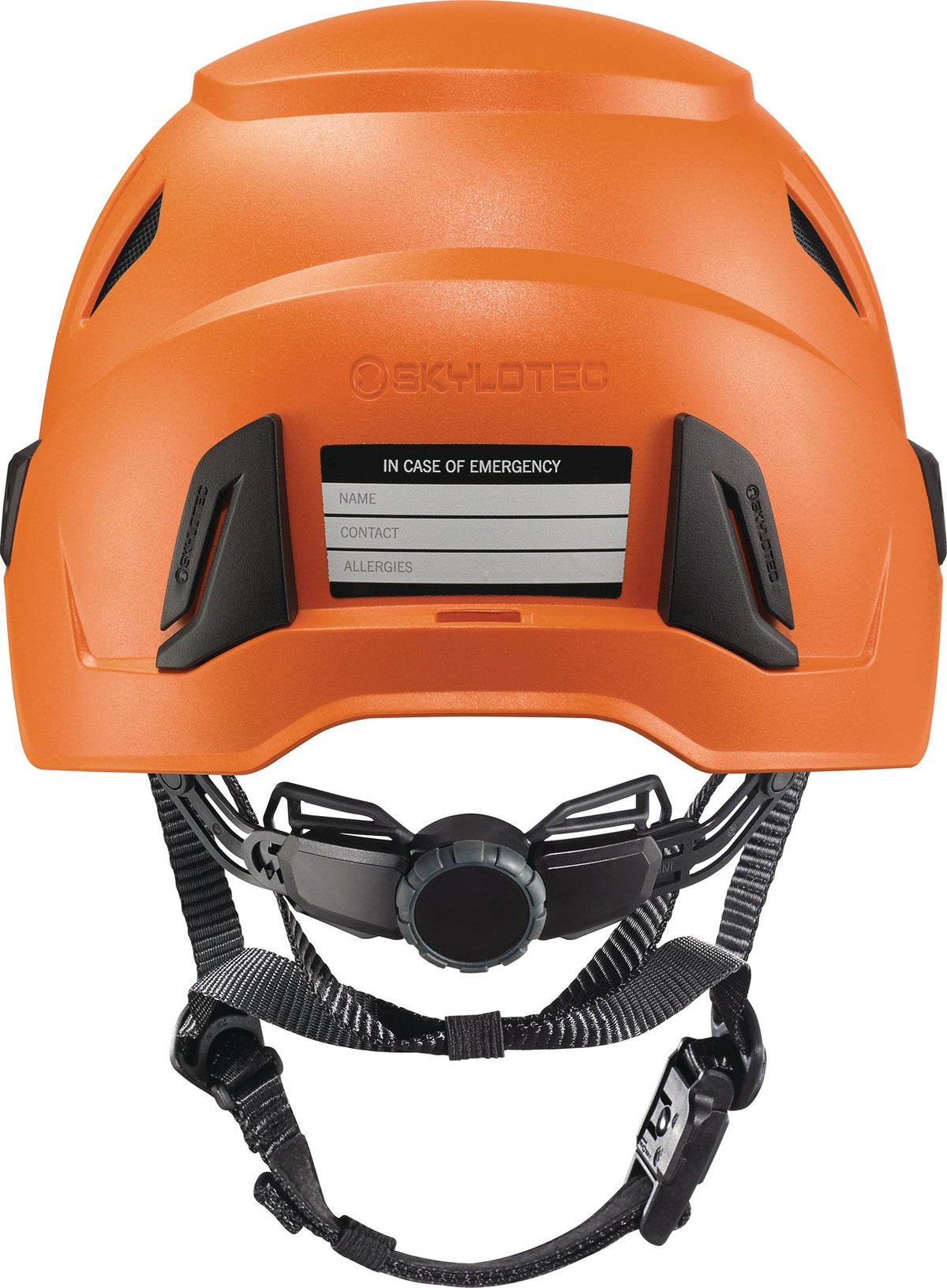 SKYLOTEC Kletterhelm INCEPTOR GRX-MTN orange – EN 397, EPS-Kern, 54–63 cm