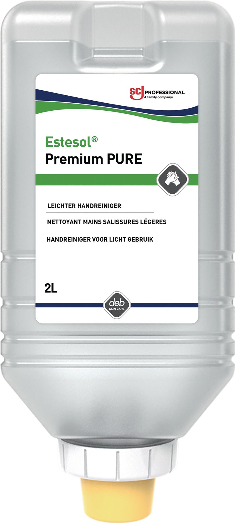 SC Johnson Professional Handreiniger Estesol PURE 2l – seifen- und lösemittelfrei für empfindliche Haut