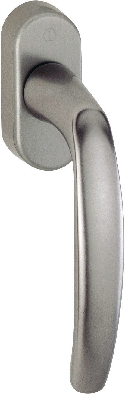 HOPPE Fenstergriff Atlanta 0530/US952 mit Secustik® und VarioFit®, Alu naturfarbig F1