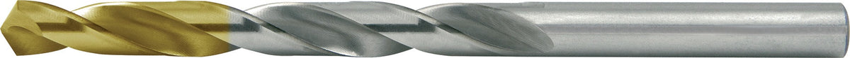 RUKO Spiralbohrer 1 mm HSS TiN-beschichtet DIN 338 – 10 Stück Profi-Bohrer