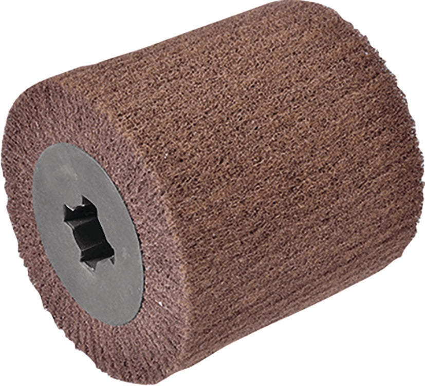 OSBORN Schleifwalze Superior grob Ø100xB100mm mit 4 Keilnuten für satinierte Oberflächen