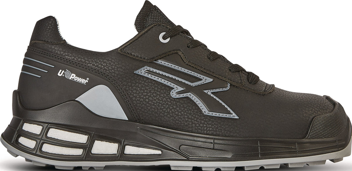 U.POWER Sicherheitshalbschuh Zak S3S ESD – Mikrofaser, Alu-Zehenschutzkappe, Infinergy®