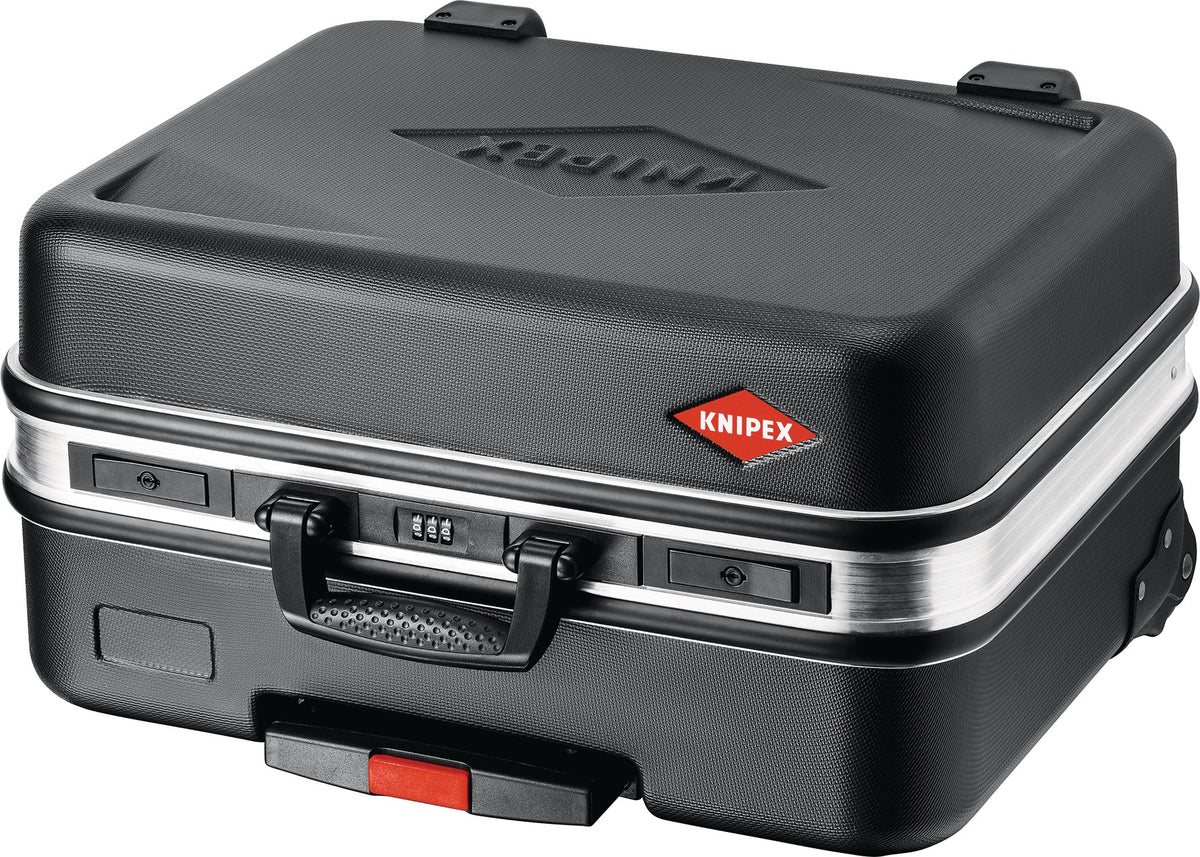 KNIPEX Werkzeugkoffer Big Basic Move Leerkoffer mit Trolly-Funktion und variabler Bestückung