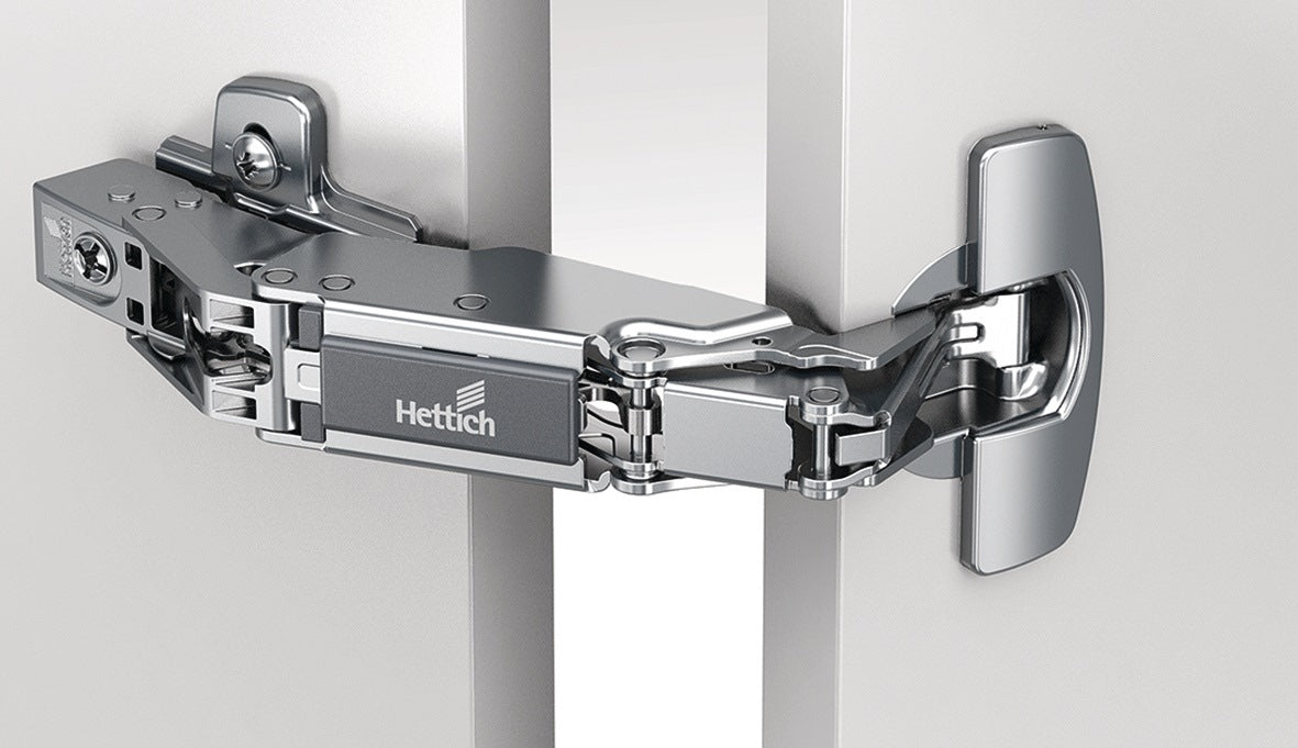 HETTICH Sensys 8657i Weitwinkelscharnier mit integrierter Dämpfung, halb vorliegend, TH 52