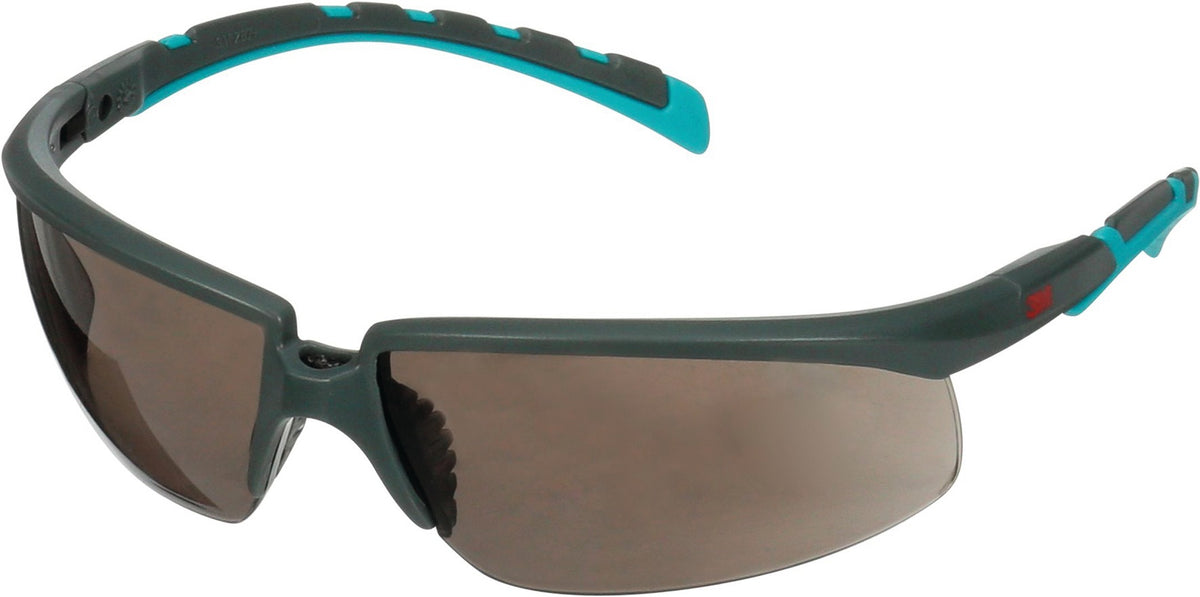 3M Schutzbrille S2001AF-BLU-EU EN 166 EN 170 EN 172 mit blau/grauen Bügeln und klarer Scheibe