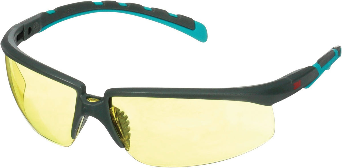 3M Schutzbrille S2001AF-BLU-EU EN 166 EN 170 EN 172 mit blau/grauen Bügeln und klarer Scheibe