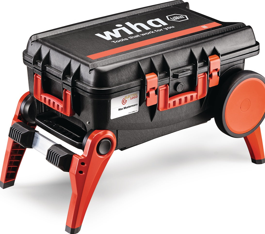 Wiha Werkzeugsortiment XXL III 106-teilig im Schutzkoffer – VDE-isoliert, rollbar, staub- & wasserdicht