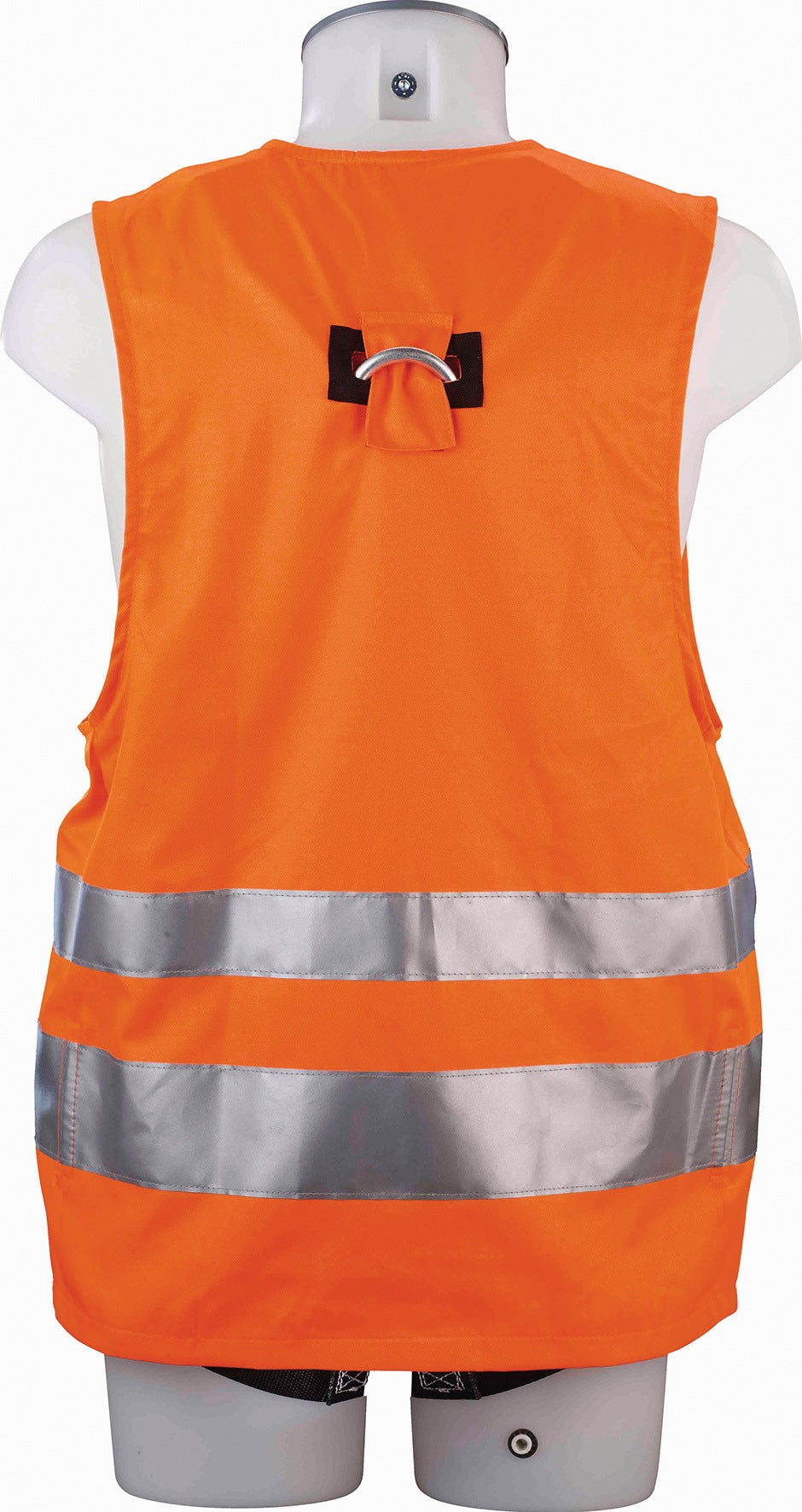 MAS Warnweste MAS40 Quick Auffanggurt EN361 EN20471 2-Punkt orange Gr. 44-54