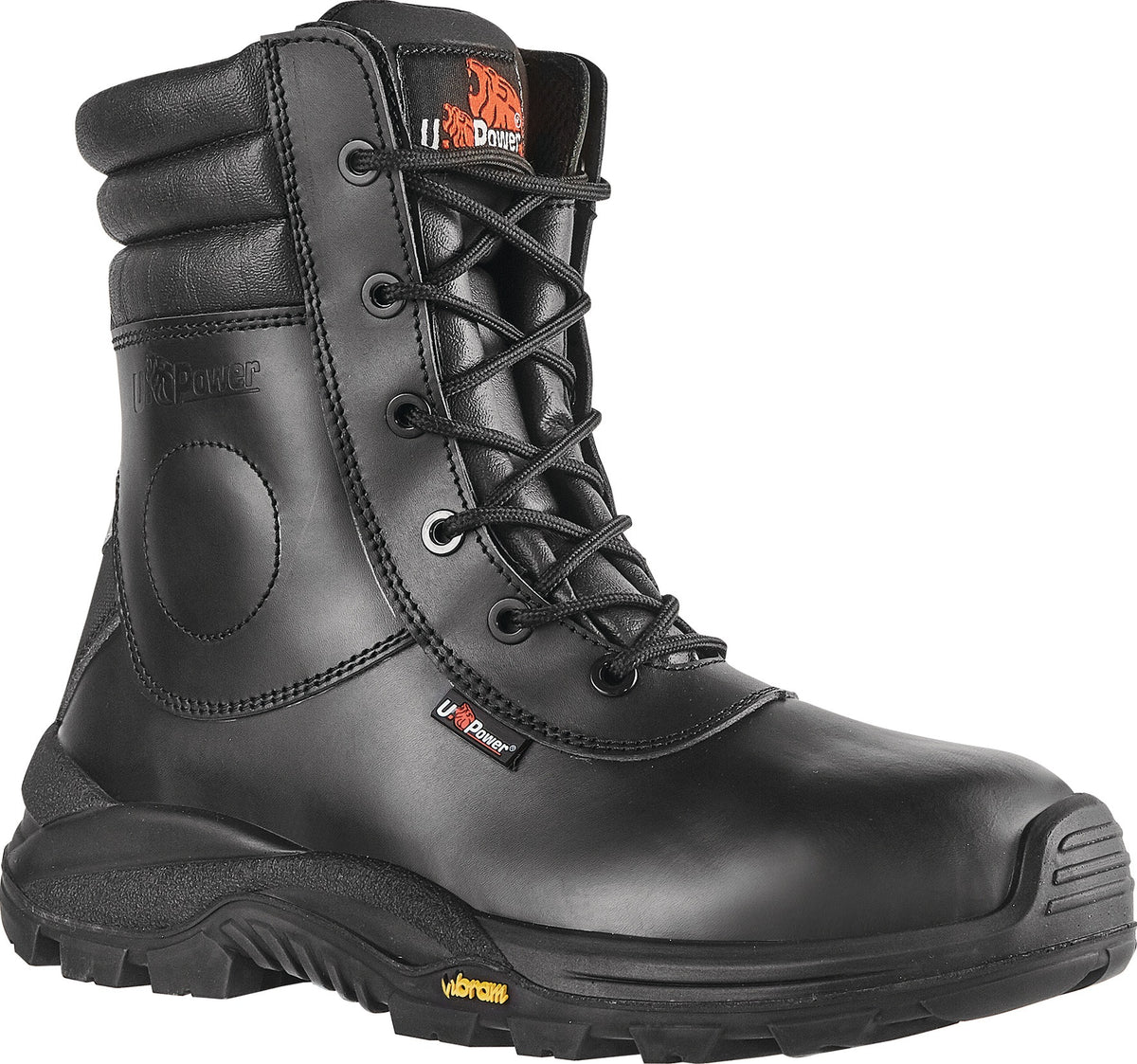U.POWER Sicherheitswinterstiefel LEOPARD S3S CI HI FO SR – Glattleder, VIBRAM®-Sohle