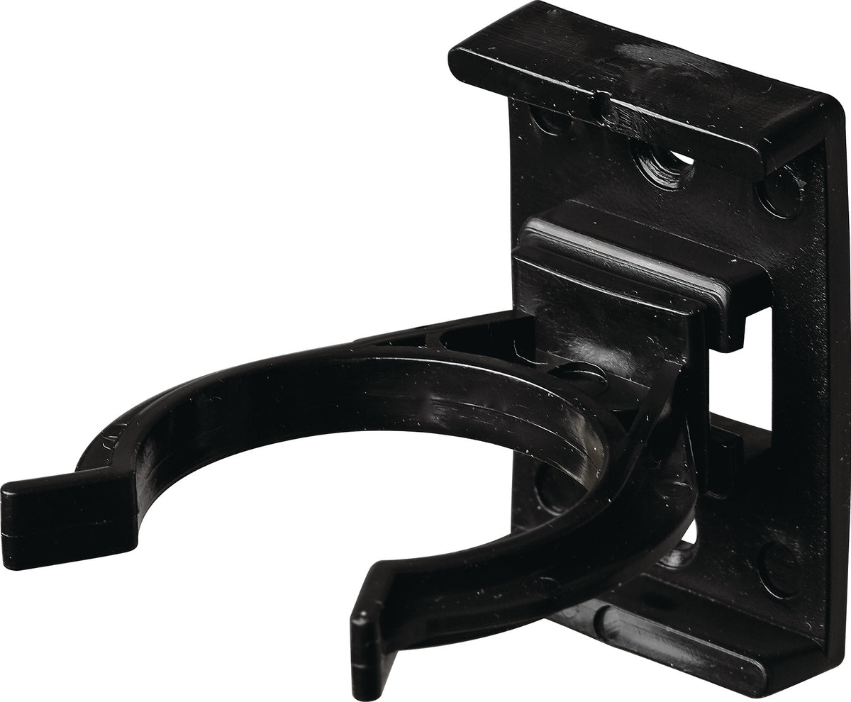 HETTICH Sockelblendenhalter Kunststoff schwarz Ø 35 mm – 2 Stück in Blisterbox