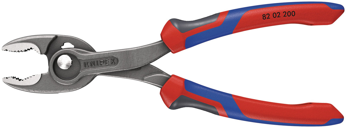KNIPEX TwinGrip Frontgreifzange 200 mm – Robuste Zange mit Front- und Seitengreif-Funktion
