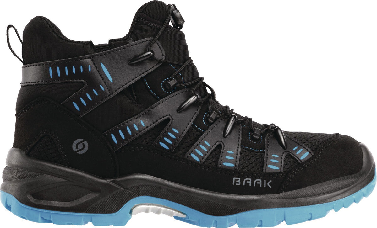 BAAK Sicherheitsstiefel Hudson S1P SRC ESD Textil – Multi-Weiten-System, Aluminium-Flexkappe
