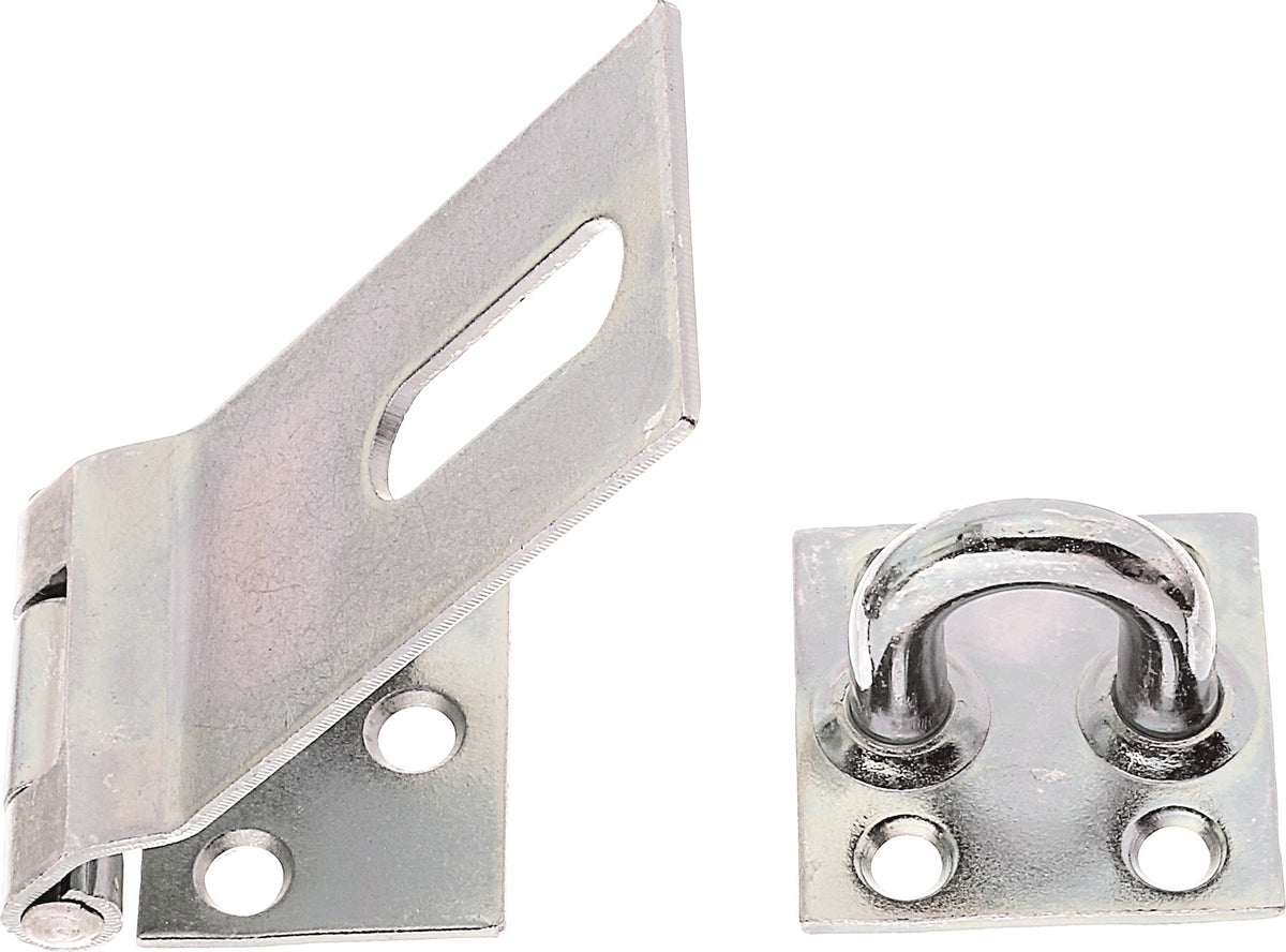 GAH Sicherheitsüberfalle 93 x 38 mm aus Stahl, galvanisch verzinkt und dickschichtpassiviert