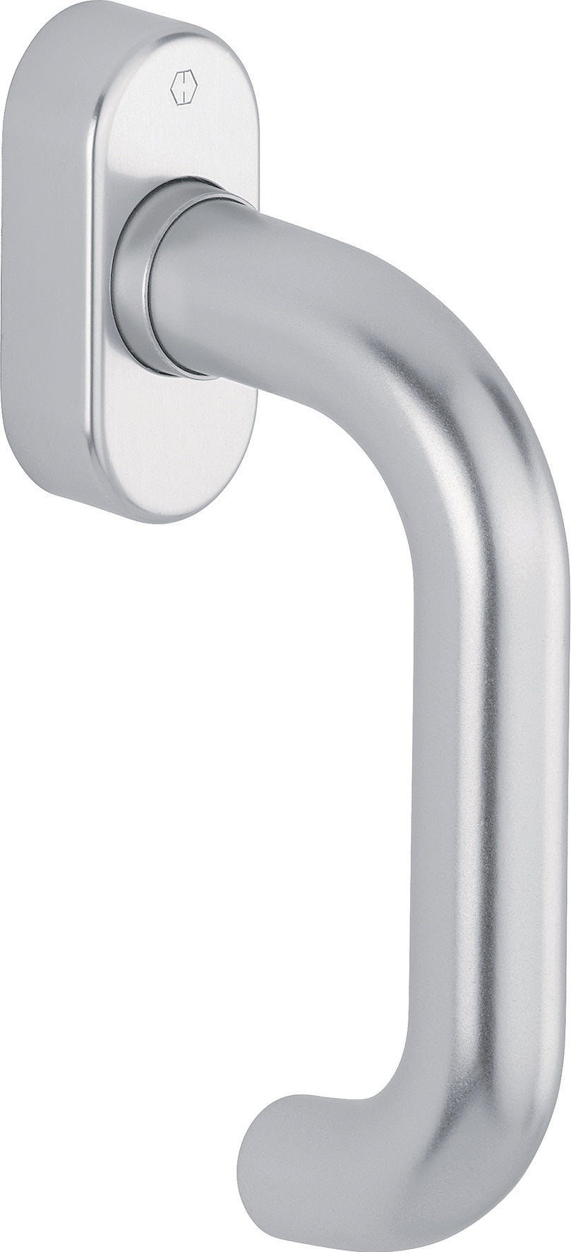 HOPPE Fenstergriff Paris 038/UD9056 Alu silberfarben SecuForte VarioFit