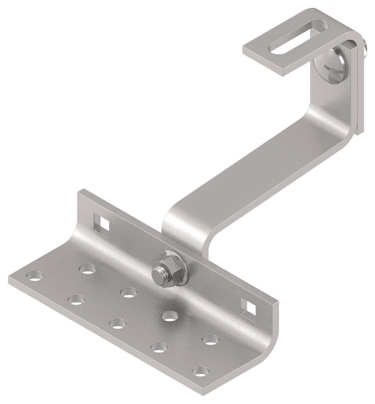 WASI Dachhaken WS 9525 138 mm Edelstahl sandgestrahlt 9 Löcher