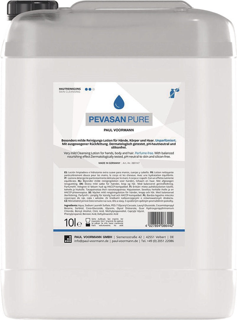 Handreinigung Pevasan PURE 2l ph-hautneutral Softflasche PAUL VOORMANN