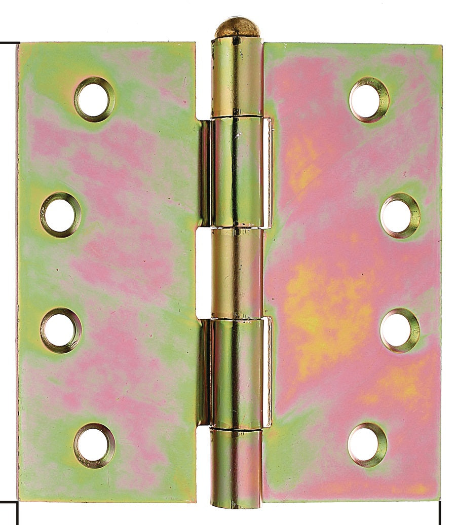 GAH Scharnier 76 x 76 mm sendzimirverzinkt mit losem Edelstahlstift – quadratisch