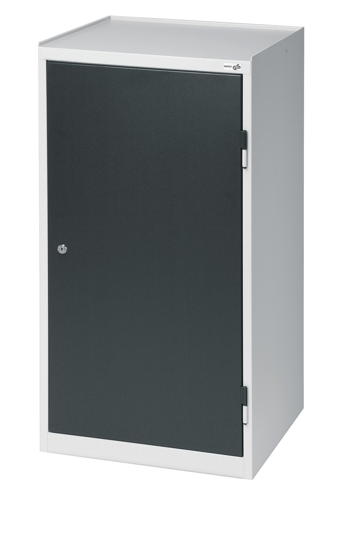 STUMPF Werkzeug-/Beistellschrank 1000x500x500 mm – 1 Schublade, 2 Böden, lichtgrau/anthrazitgrau