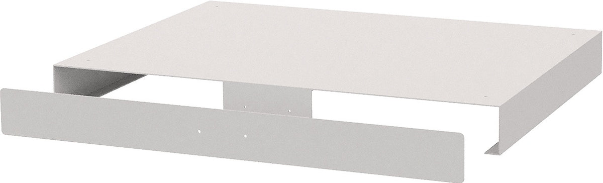 Hubwagensockel RAL 7035 BEDRUNKA+HIRTH – Stahl, 112x705x736 mm, für Schubladenschränke