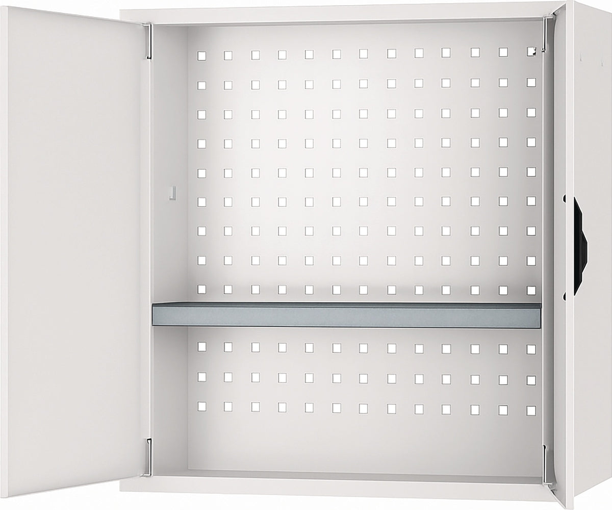 BEDRUNKA+HIRTH Hängeschrank 600x700x200 mm Vollblechtür lichtgrau RAL 7035