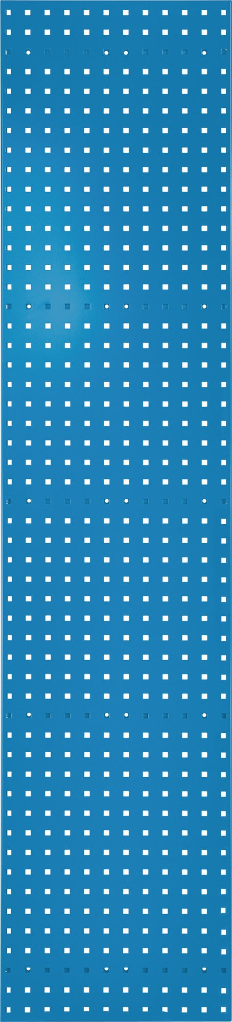 RASTERPLAN Lochplatte 450x500 mm himmelblau RAL 5015 – Stahlblech, 38 mm Lochabstand