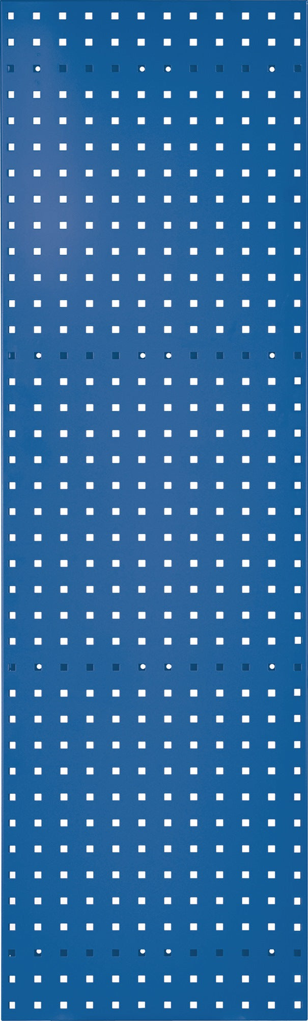 RASTERPLAN Lochplatte 450x500 mm himmelblau RAL 5015 – Stahlblech, 38 mm Lochabstand
