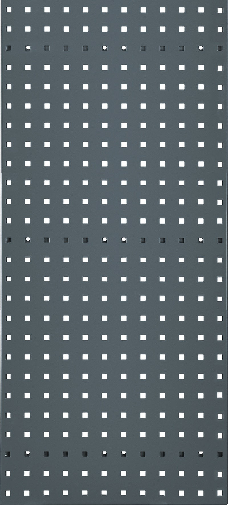 RASTERPLAN Lochplatte 450x500 mm himmelblau RAL 5015 – Stahlblech, 38 mm Lochabstand