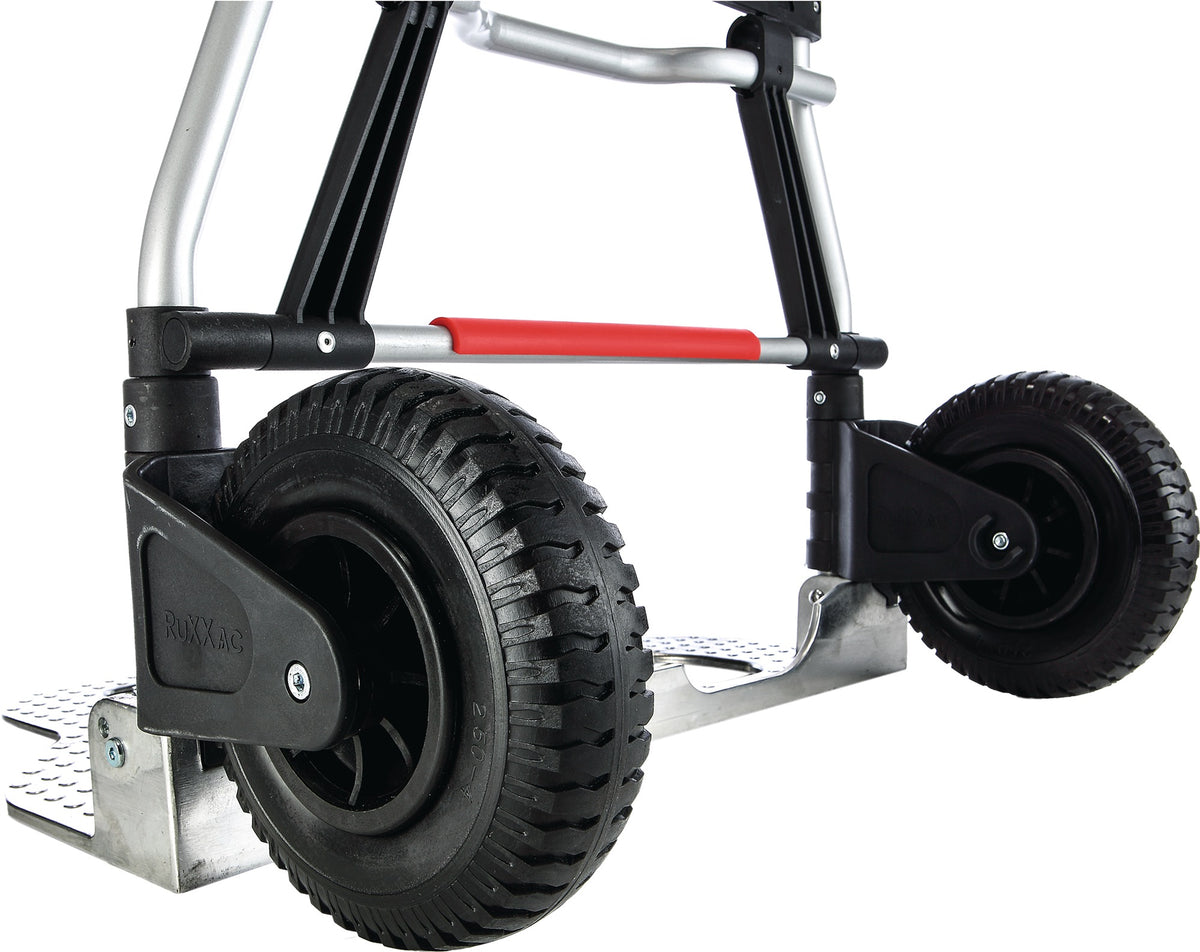 RUXXAC Klappkarre aus Aluminium und Stahlrohr – 250 kg Tragfähigkeit, Höhe 1250 mm