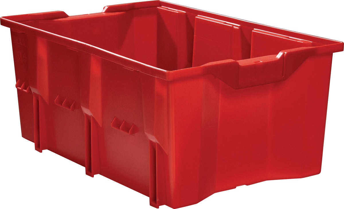 Drehstapelbehälter PP rot 480x312x200 mm LA-KA-PE – stapelbar & nestbar