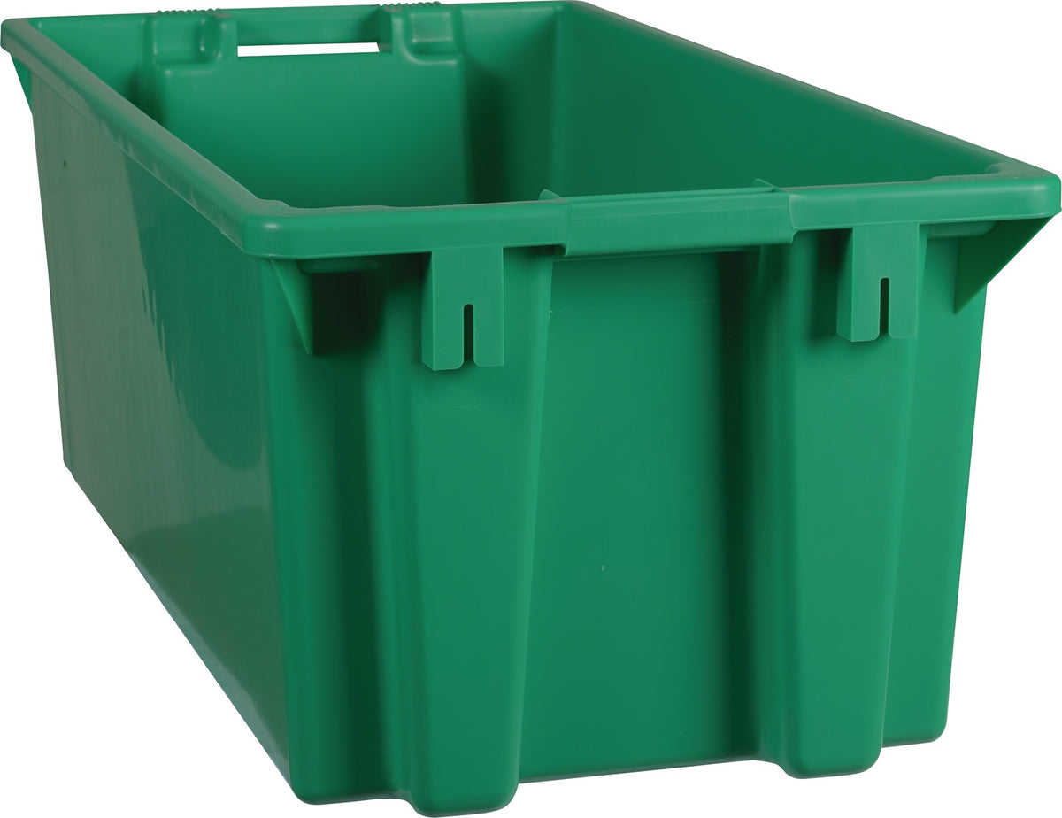 Plastipol Drehstapelbehälter PP blau 300x200x150 mm – 6 l, stapelbar & lebensmittelecht