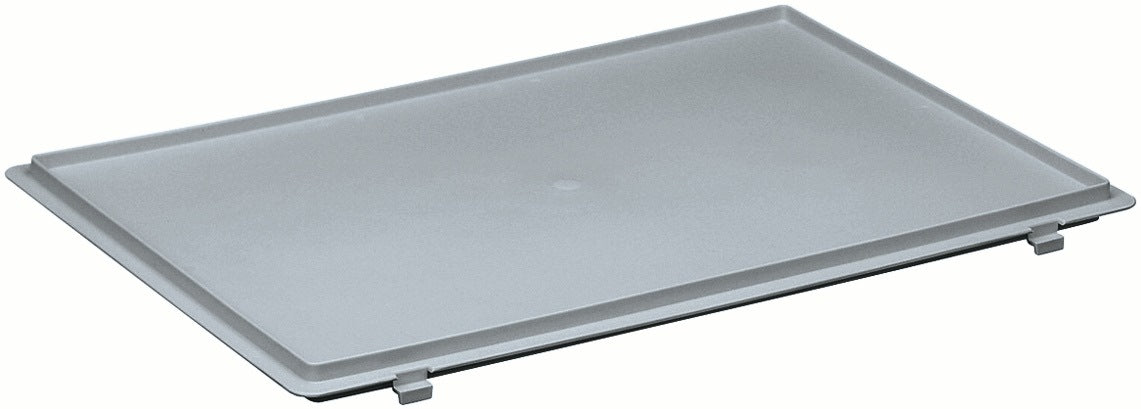 LOCKWEILER Scharnierdeckel PP 300x200 mm grau für Transportstapelkasten