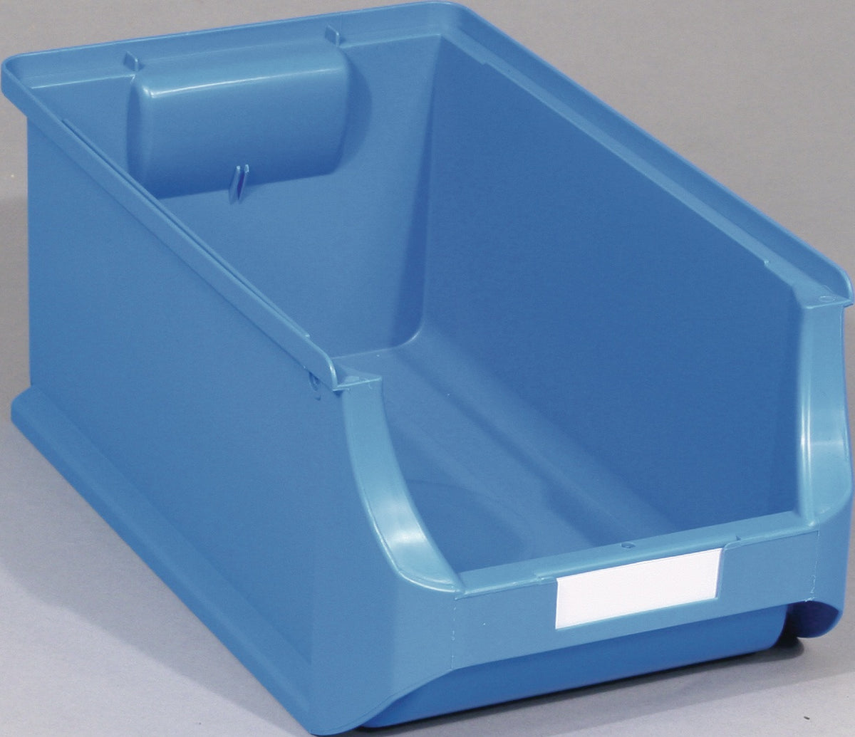 ALLIT Etikett weiß mit Folie für Sichtlagerkasten – 20 Etiketten + 20 Folienscheiben, 49 x 8 mm