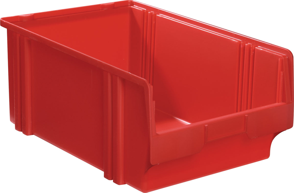 LA-KA-PE Sichtlagerkasten LK 85/65x105x45 mm PS rot – 50 Stück