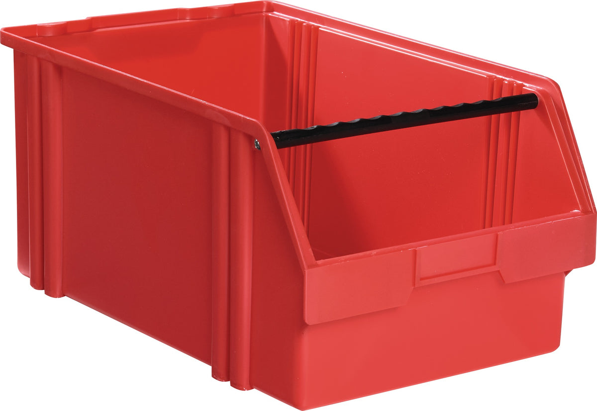 LA-KA-PE Sichtlagerkasten LK 85/65x105x45 mm PS rot – 50 Stück